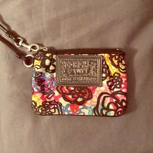 Coach Poppy Wristlet